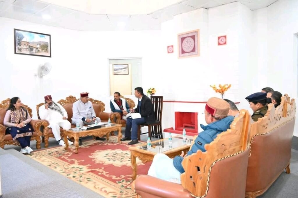 पिथौरागढ़ का विकास सरकार की प्राथमिकता : कृषि एवं सैनिक कल्याण मंत्री गणेश जोशी