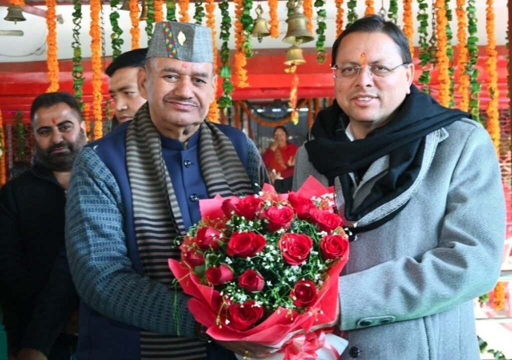 मुख्यमंत्री धामी ने कैबिनेट मंत्री गणेश जोशी के जन्मदिवस के अवसर पर दी शुभकामनाएं