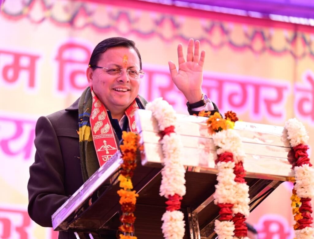 श्री खाटू श्याम धाम में प्राण प्रतिष्ठा महोत्सव के अवसर पर आयोजित कार्यक्रम में मुख्यमंत्री धामी ने किया प्रतिभाग