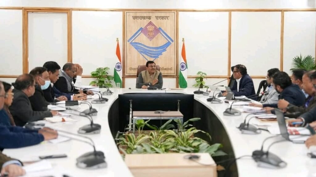 मुख्य सचिव आनंद बर्द्धन ने ली नाबार्ड की उच्चाधिकार प्राप्त समिति की बैठक