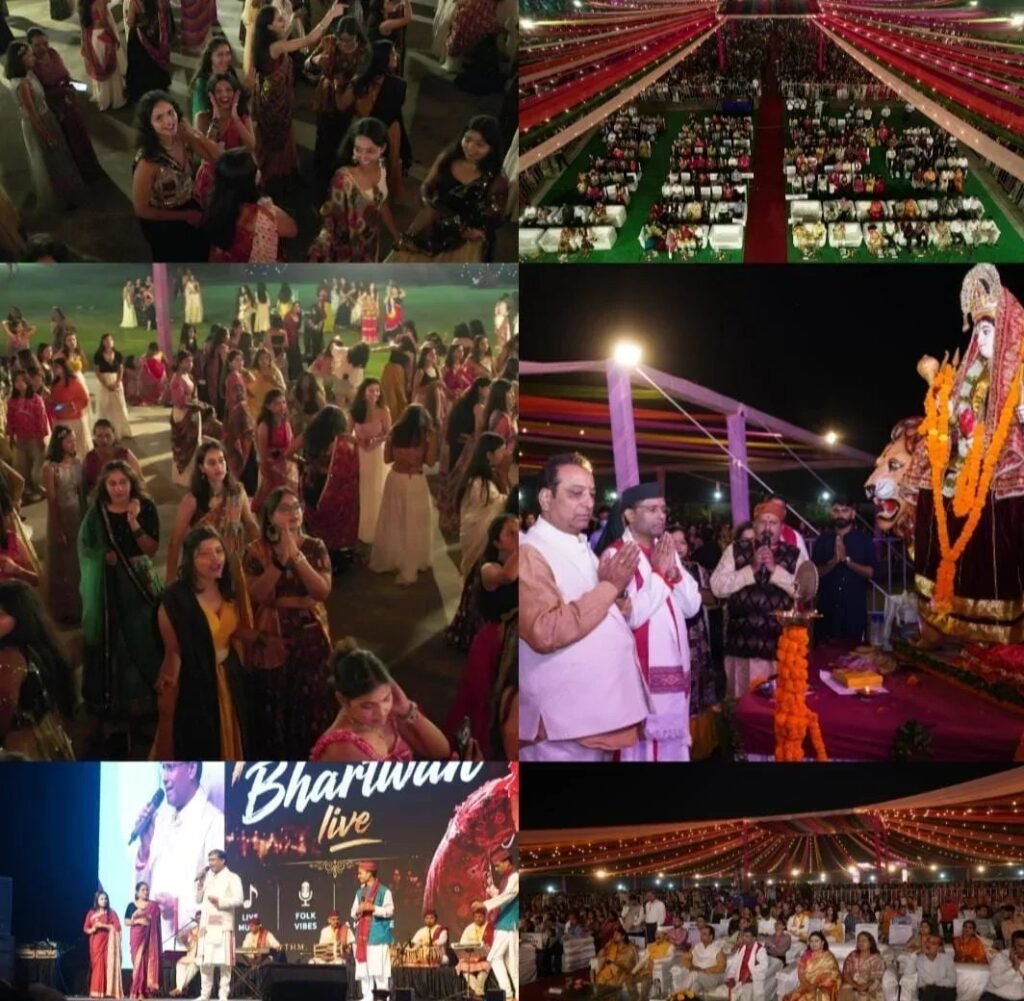 लोक संस्कृति को जीवंत रखते हैं डांडिया और गरबा जैसे आयोजन – मुख्यमंत्री धामी